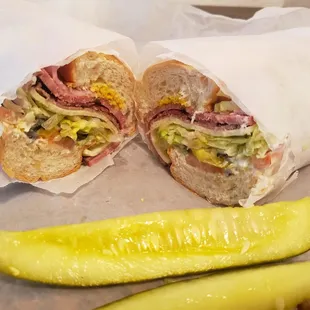 The Ann Special! Comes with pickle. Good fresh sandwich.