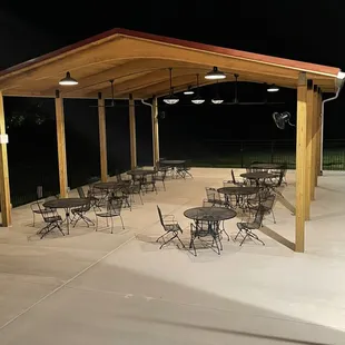 Stairs adjacent to our outdoor bar lead to "The Grove," which can host a variety of events.