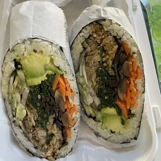 9. Vegan Booster Kimbab