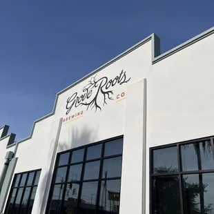 Front of the building