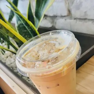 Iced Coconut Latte