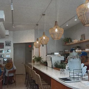 Bar area