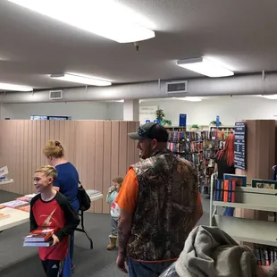 The library below the Museum is great!