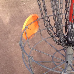 Talk about a freak shot! LOL