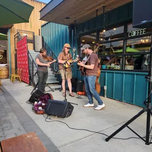 Great live music to add to the Great experience!