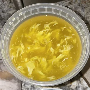 Large egg drop soup