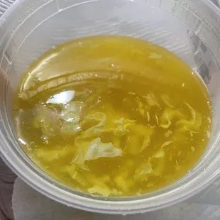 Egg Drop Soup, super yummy