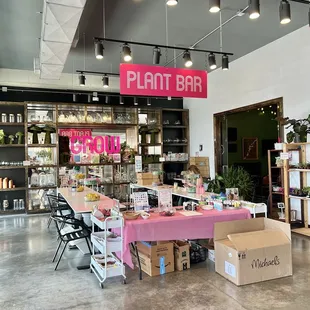 Plant bar