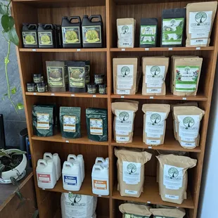 Rootwise and Fermented Plant Extracts as well as BuildASoil amendments