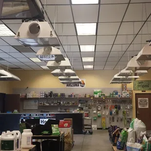 Inside our retail space.