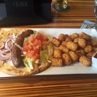 Beer Brat Gyro