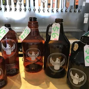 Growler sizes