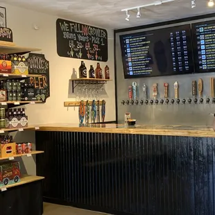 Some of the taps/screen set up.