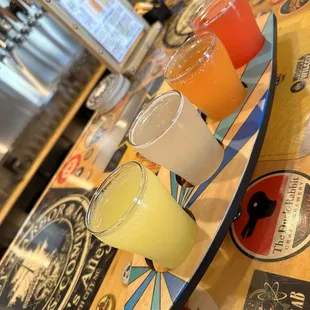 Flight of mimosas ($15)