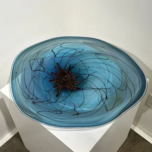 Crazy looking piece that looks like a sea urchin being sucked into a whirlpool