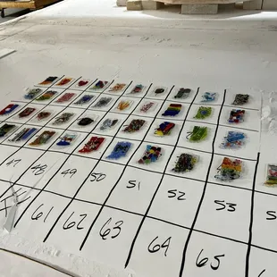 Ornaments ready to be baked