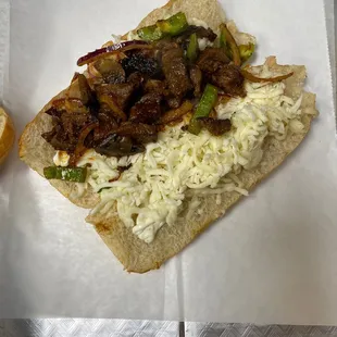 Philly cheese steak!