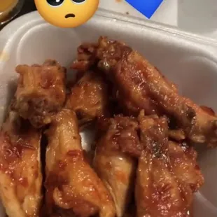 Sweet chili chicken wings