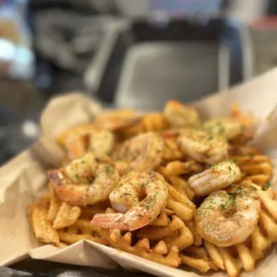 Grilled Shrimp Basket