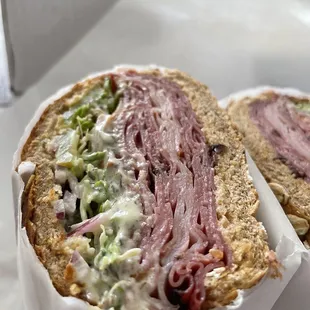 &quot;Grubbin It&quot; with extra meat on wheat!