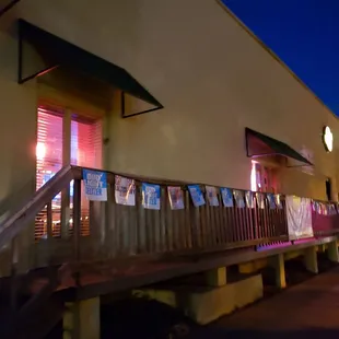 a man walking down the street