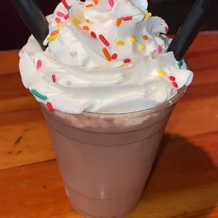 chocolate milkshake