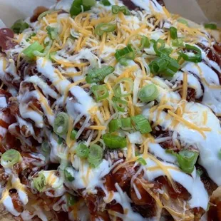 pulled pork fries