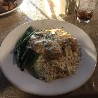 Grilled Chicken Piccata