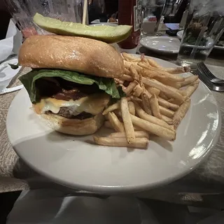 Black Jack Queso Burger