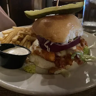 Spicy Fried Chicken Sandwich