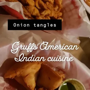 a variety of food items