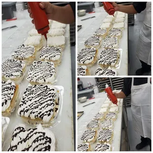 the process of making cupcakes