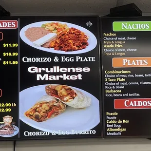 Grullenese Market MENU 2 November 1, 2022