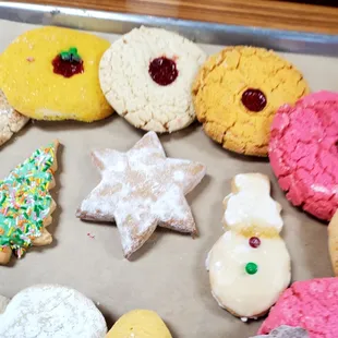 donuts, dough desserts, food
