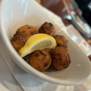 Grumbles Famous Hushpuppies  were tasty