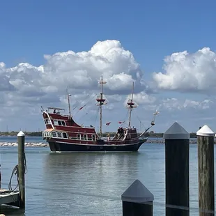 The view as we ate lunch...