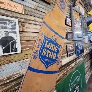 Walls are lined with fun signs and memorabilia and lots of awards won by Grumps for their great food!