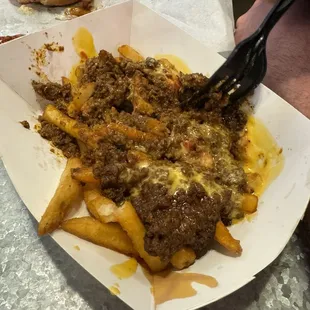 Chili &amp; Cheese fries