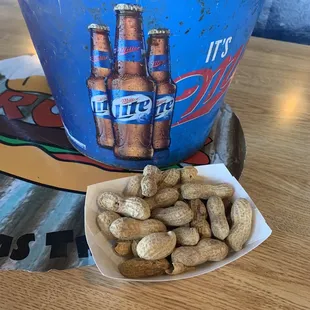 Free peanuts