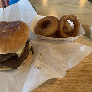 Mushroom Swiss Burger