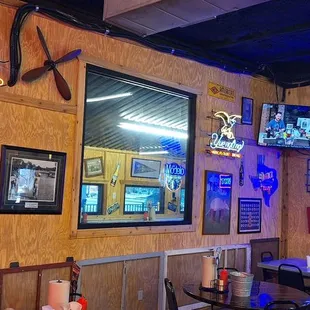 the interior of a restaurant