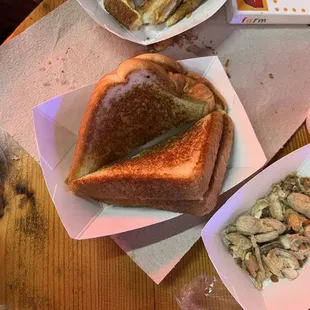 Bacon Grilled Cheese Sandwich