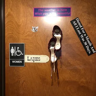 Only one ladies restroom:(