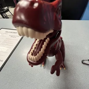 dinosaur table number