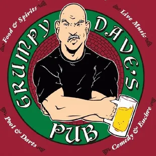 a man holding a beer
