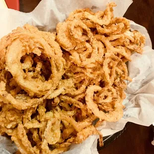 Onion straws