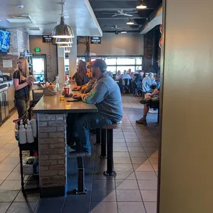 Bar area