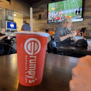 Perfect place to catch a game!