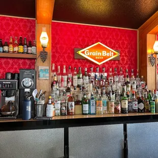 Great selection of whiskey!