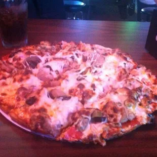 The best pizza in the area! Love the made to order Grumpy's pizza!